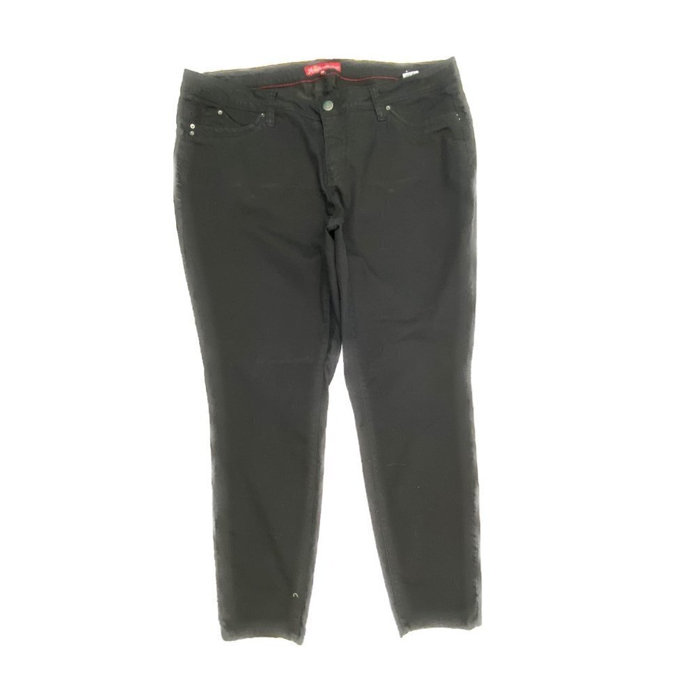 Royalty Skinny‎ Women's size 18W Black Denim Jeans